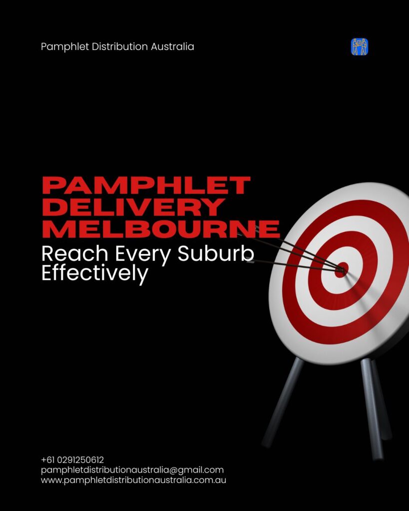 pamphlet delivery melbourne
